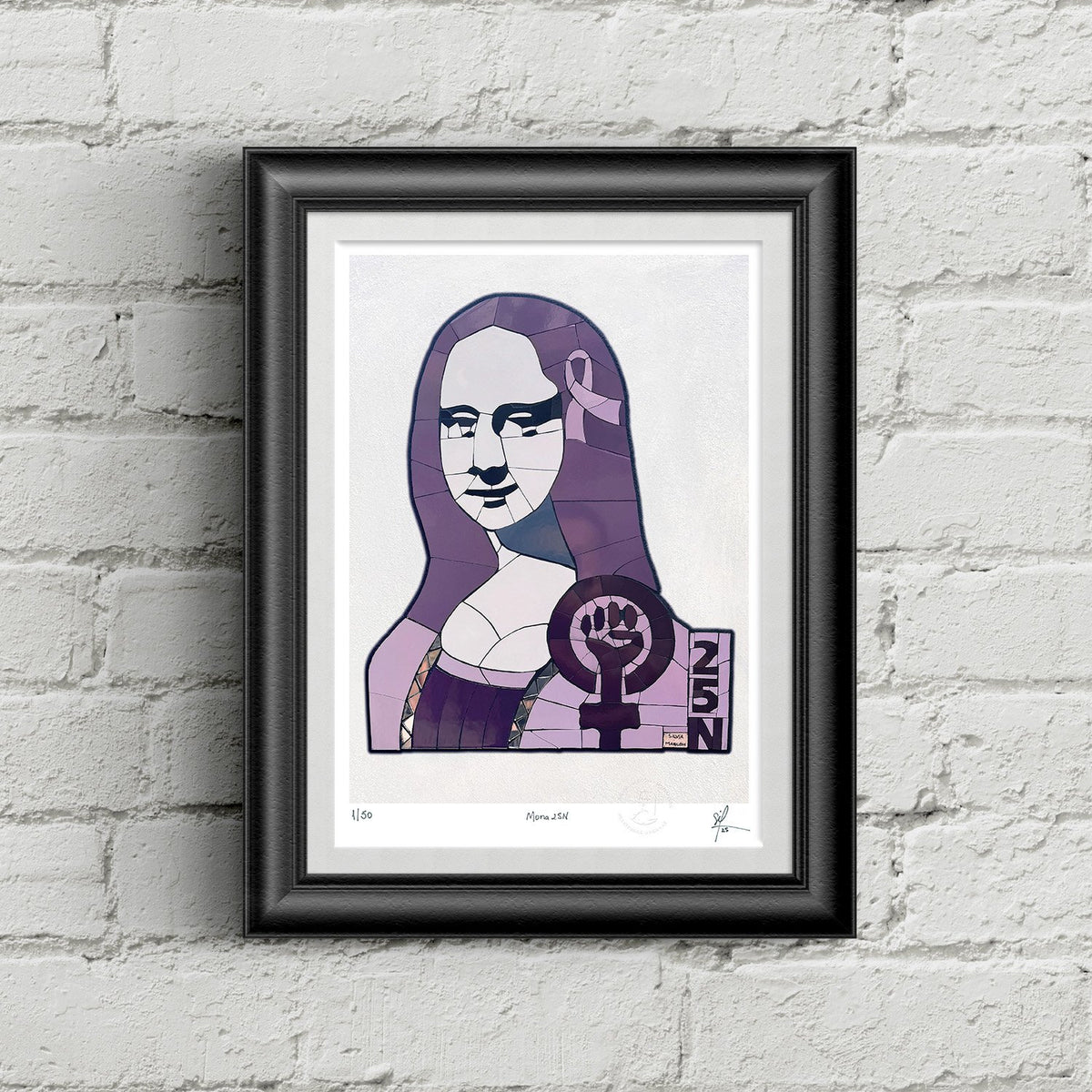 Fine Art Colecionável Mona 25N