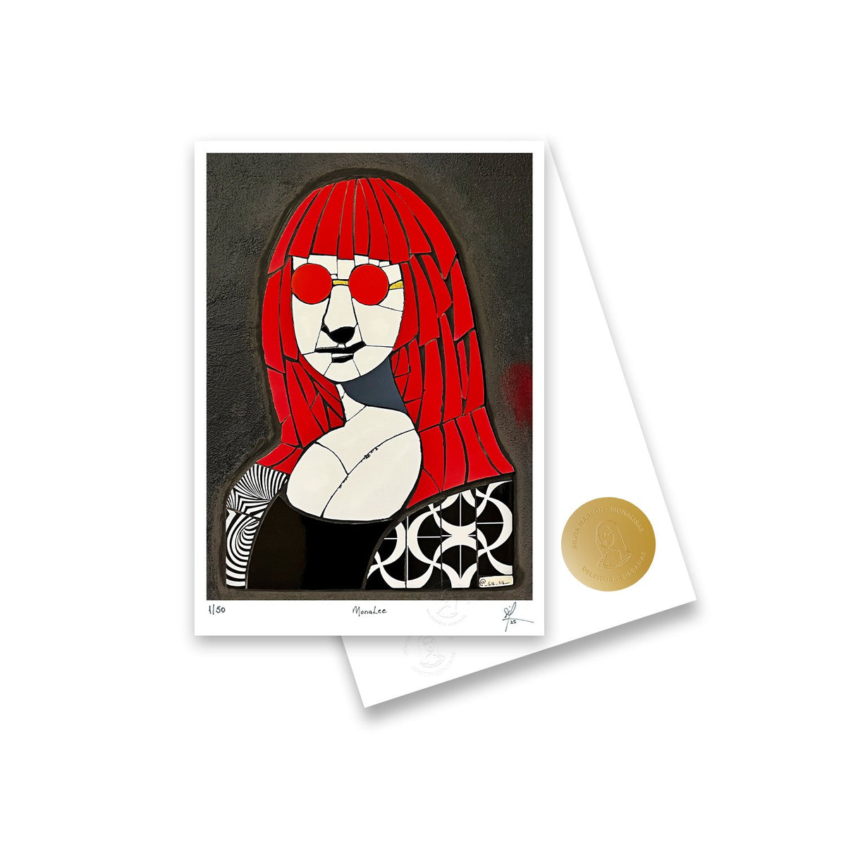 COMBO 7: Fine Art Colecionável + Caneca Colecionável MonaLee