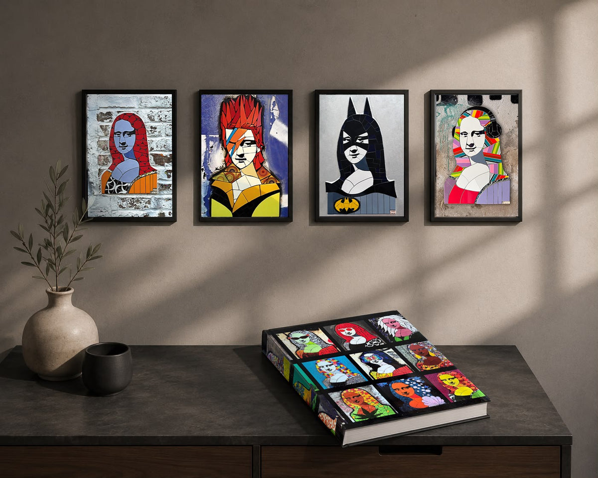 COMBO 3 – Livro + 4 Fine Arts Colecionáveis A4